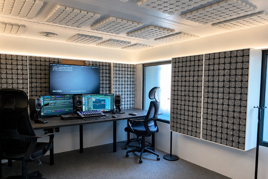 STUDIOBRICKS sound-isolation booths for rehearsing and recording music, voiceover and podcast