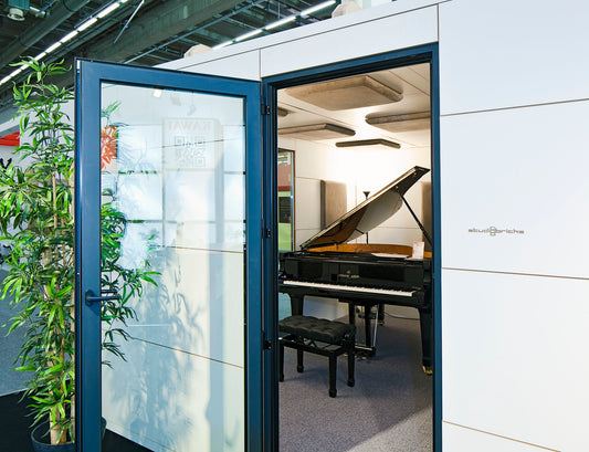 STUDIOBRICKS sound-isolation booths for rehearsing and recording music, voiceover and podcast