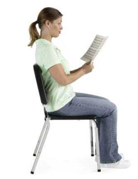 Student Chair - CLEARANCE - Raspberry Seat, Black Frame