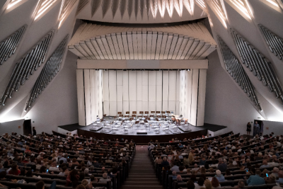 Auditorio de Tenerife - Wenger Diva full-stage acoustic shell ©Auditorio de Tenerife/Miguel Barreto